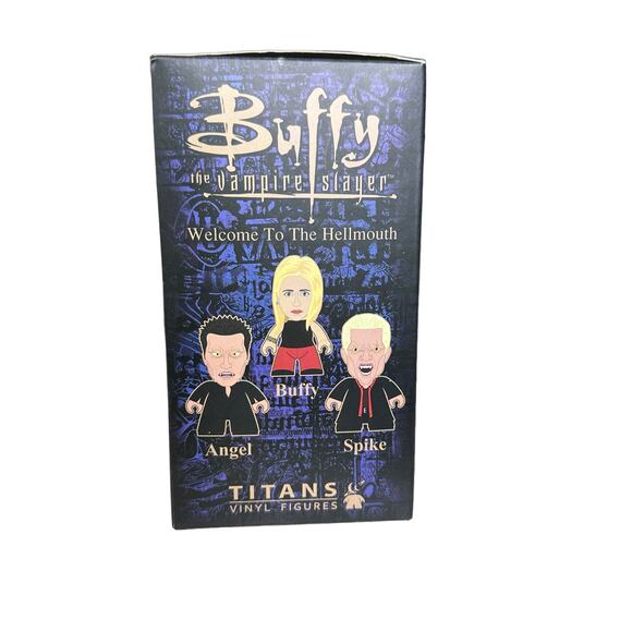 Sealed Titans Spike Buffy The Vampire Slayer Y2K Collectible - Picture 4 of 8
